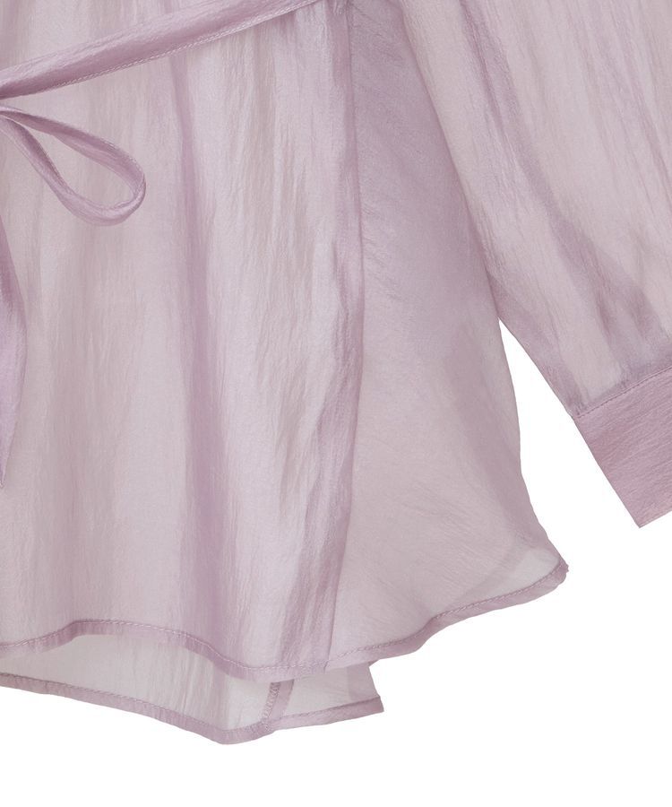 earth music&ecology「ウエストベルトシアーシャツ」|シャツ・ブラウス|