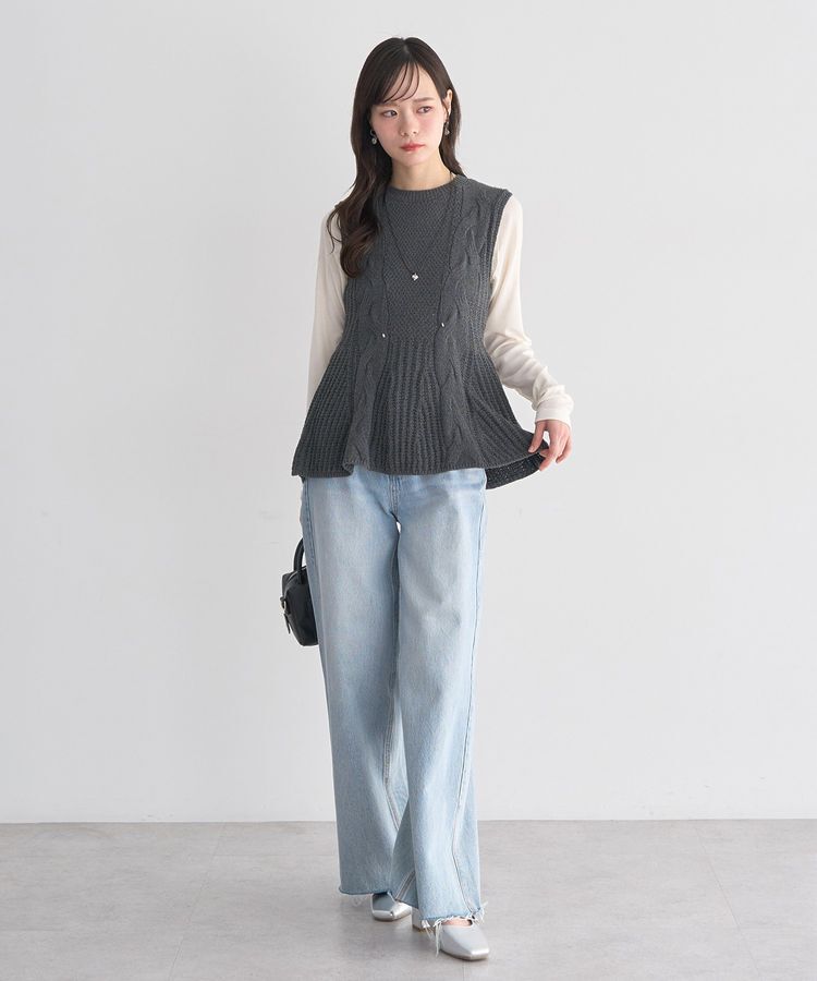 earth music&ecology「微シアーメロープルオーバー」|Tシャツ・カットソー|