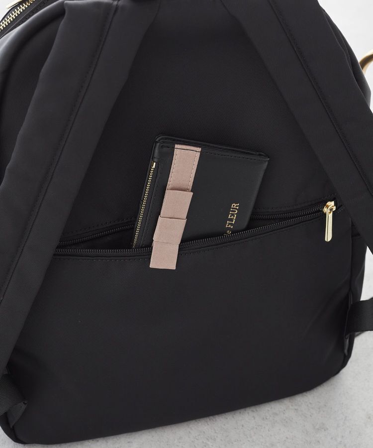 Maison de FLEUR「撥水加工オペラリボンリュック」|リュック|