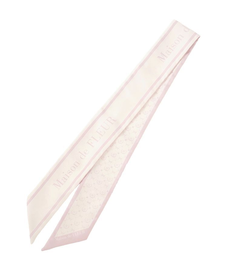 Maison de FLEUR「モノグラム柄スカーフ」|バンダナ・スカーフ|