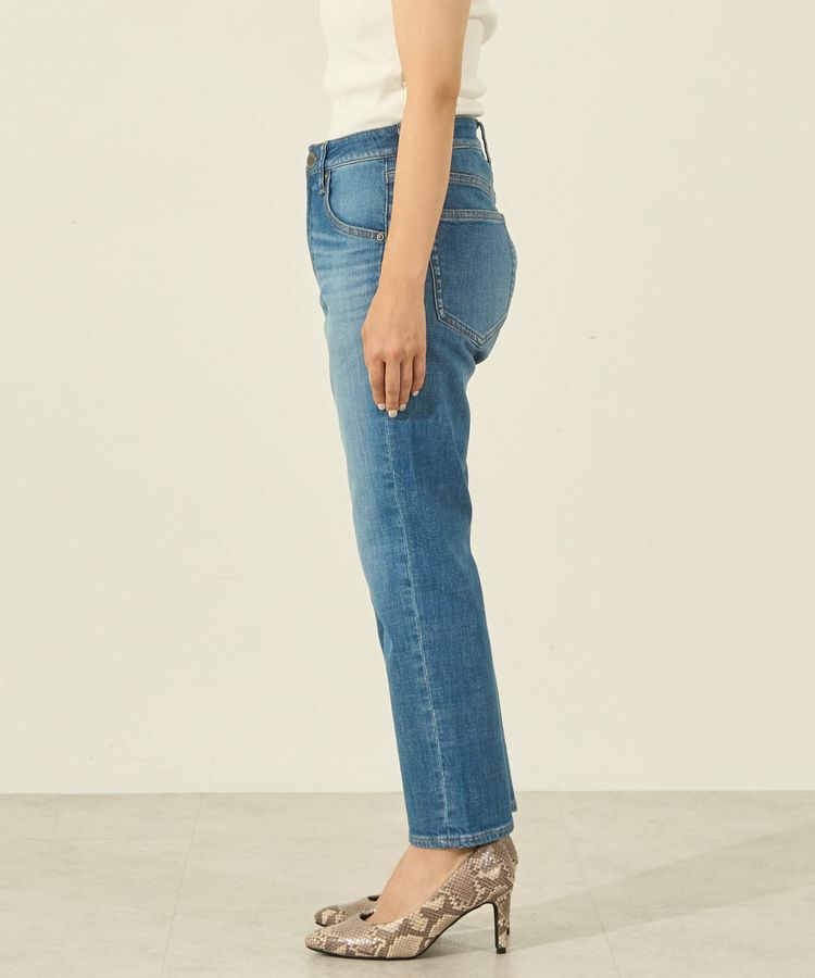 AMERICAN HOLIC「【WEB限定・小柄女性向け】テーパードデニム」|デニム|