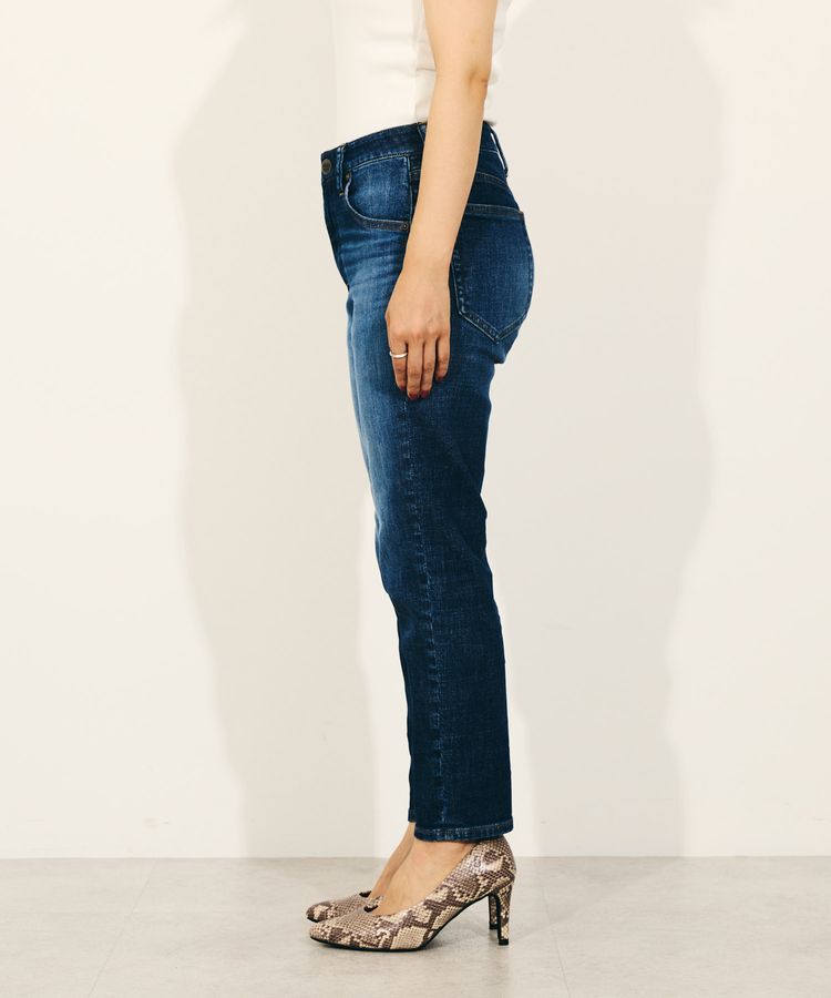 AMERICAN HOLIC「【WEB限定・小柄女性向け】テーパードデニム」|デニム|