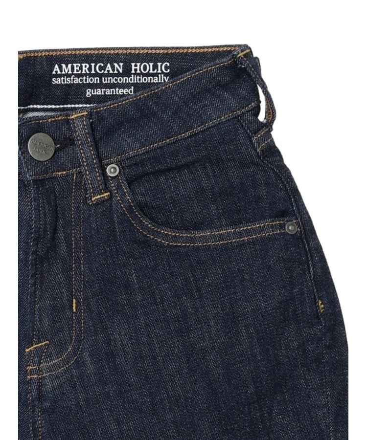 AMERICAN HOLIC「【WEB限定・小柄女性向け】テーパードデニム」|デニム|