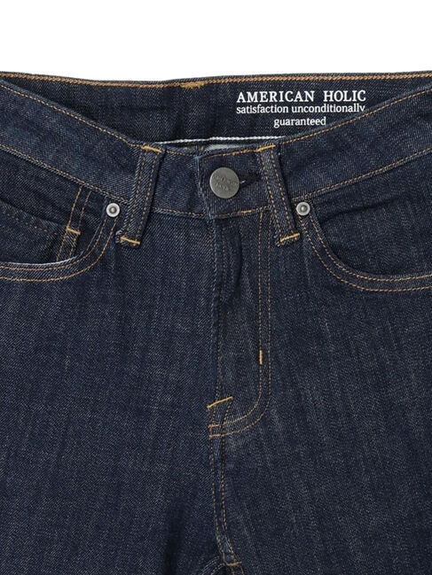 AMERICAN HOLIC「【WEB限定・小柄女性向け】テーパードデニム」|デニム|