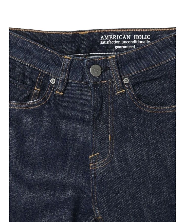 AMERICAN HOLIC「【WEB限定・小柄女性向け】テーパードデニム」|デニム|