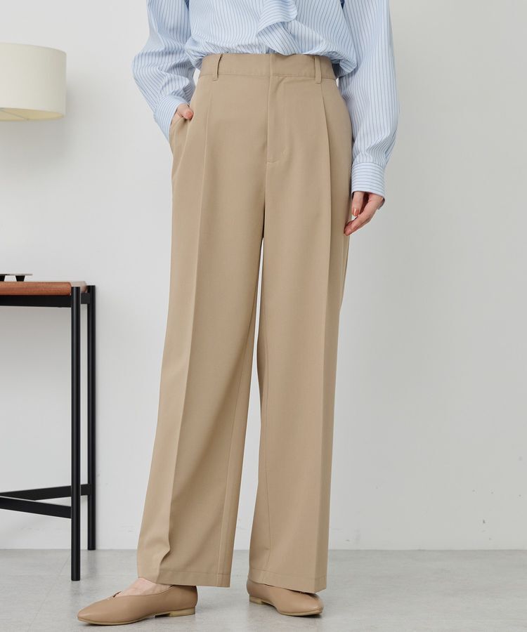 AMERICAN HOLIC「美・美・美ワイドパンツ」|その他|Beige