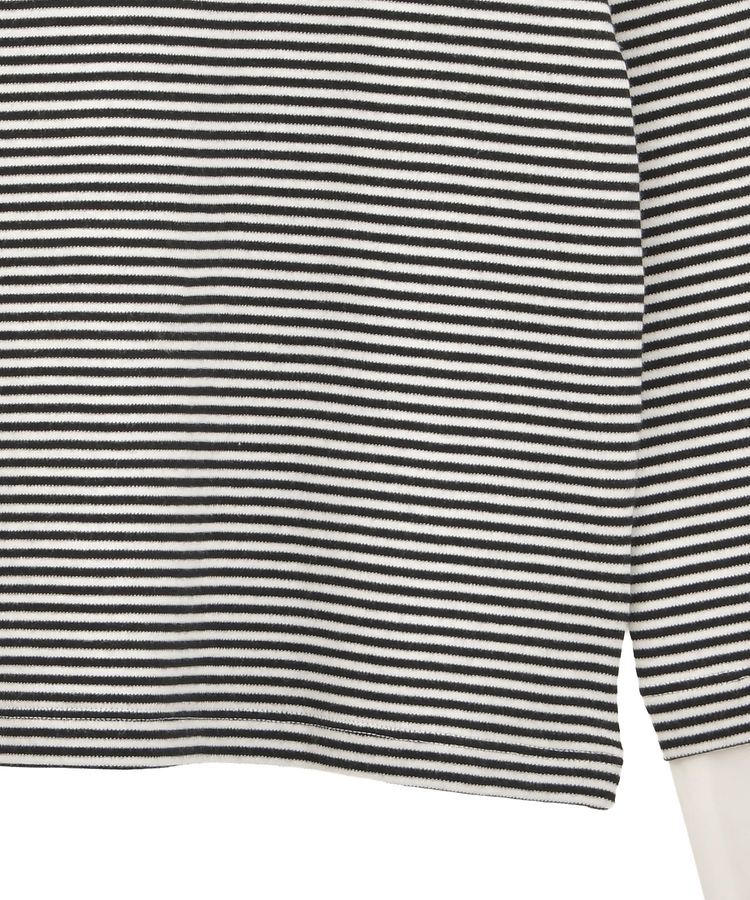 AMERICAN HOLIC「袖チュールレイヤードプルオーバー」|Tシャツ・カットソー|