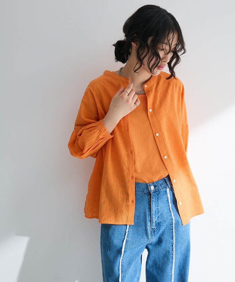 Green Parks「インド綿 SET2点 刺繍ブラウス+タンクトップ」|シャツ・ブラウス|