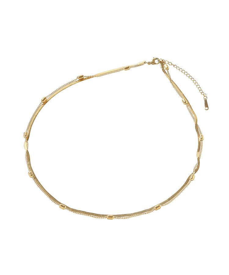 Green Parks「【ステンレス】スネーク2連ネックレス」|ネックレス|