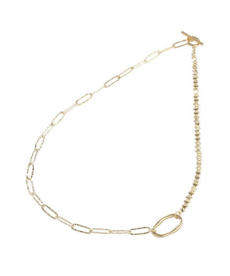 Green Parks「オーバルチェーンつなぎネックレス」|ネックレス|