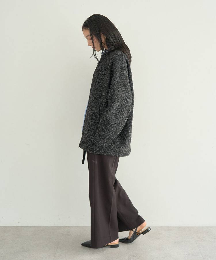 YECCA VECCA「金釦アクセントベルトワイドパンツ」|その他|