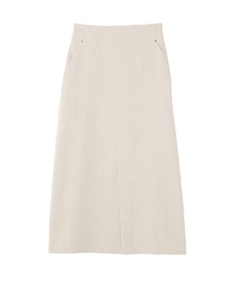 YECCA VECCA「ドライタッチナロースカート」|スカート|