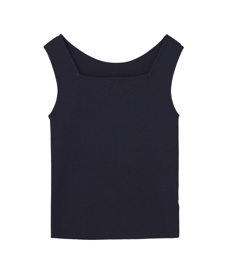 YECCA VECCA「2wayスクエアノースリーブニット」|ニット・セーター|