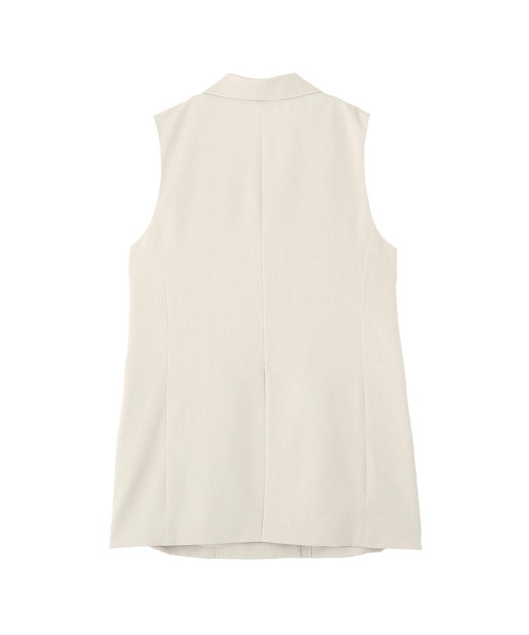 YECCA VECCA「ドライタッチ金釦テーラードジレ」|ベスト・ジレ|