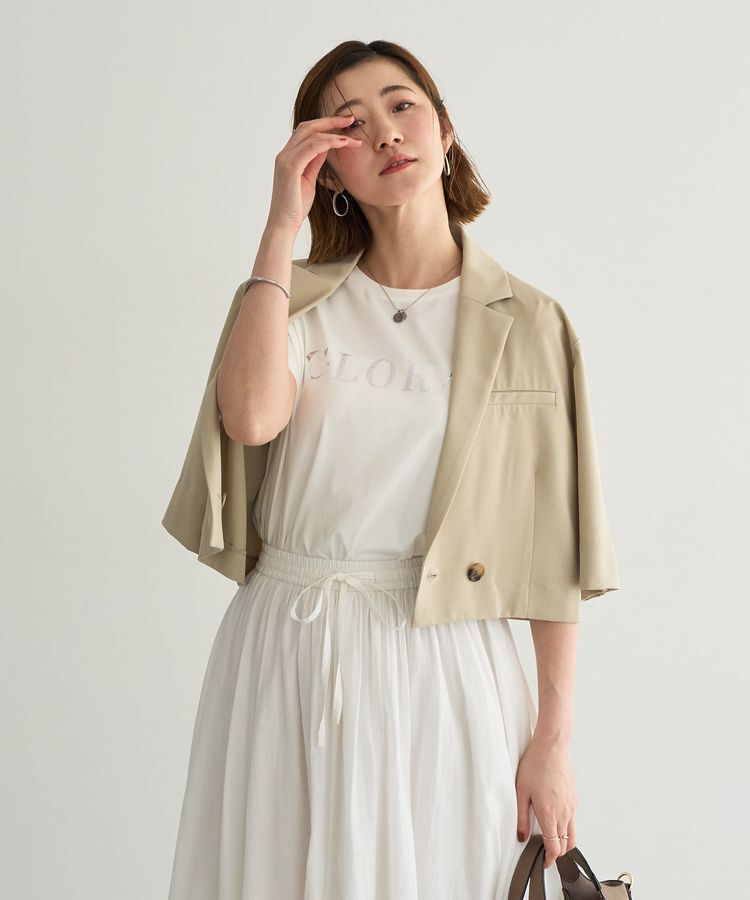 YECCA VECCA「【接触冷感】ロゴTee」|Tシャツ・カットソー|