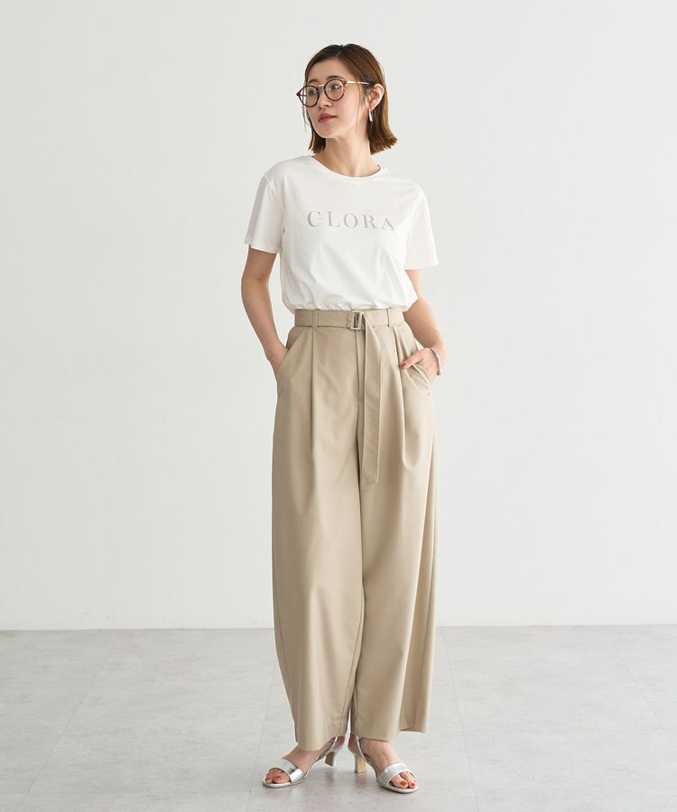 YECCA VECCA「【接触冷感】ロゴTee」|Tシャツ・カットソー|