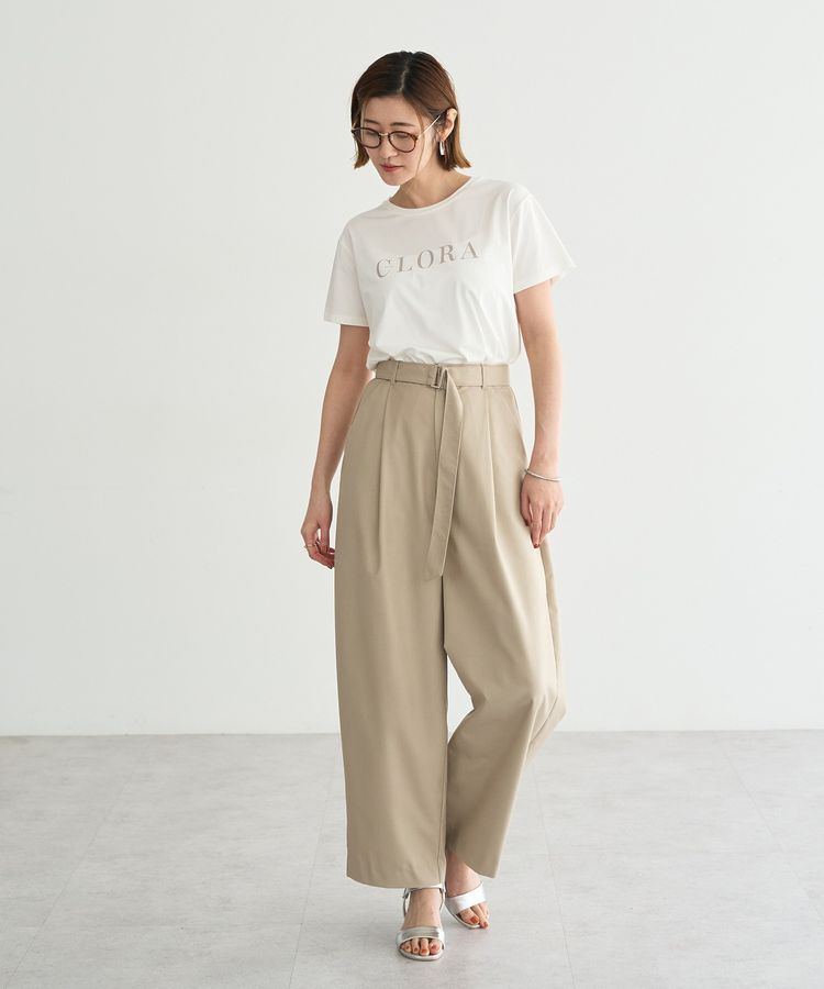 YECCA VECCA「【接触冷感】ロゴTee」|Tシャツ・カットソー|