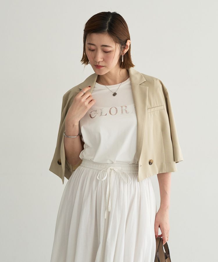 YECCA VECCA「【接触冷感】ロゴTee」|Tシャツ・カットソー|