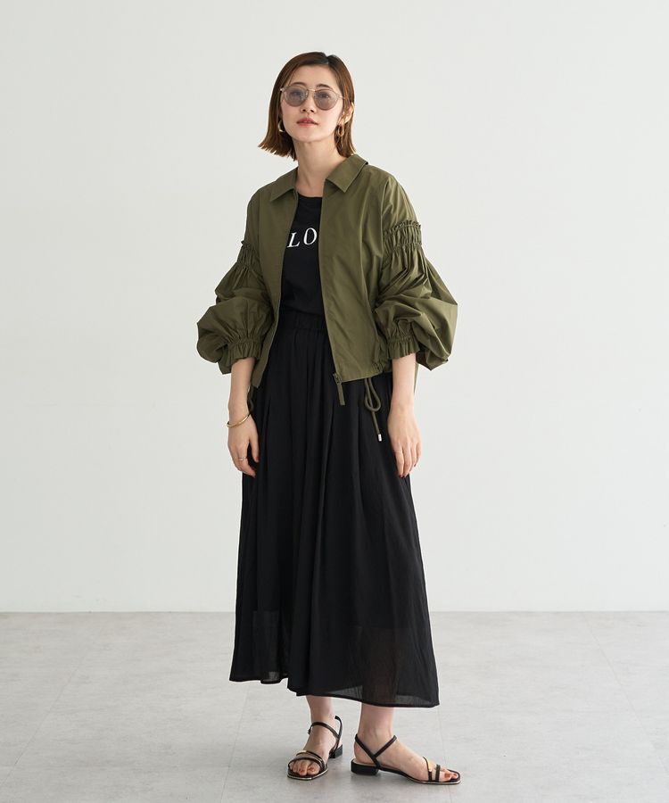 YECCA VECCA「ドライタッチシアーキュロットパンツ」|その他|