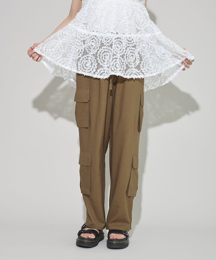 GARAGE OF GOOD CLOTHING「４ポケットリネンイージーカーゴパンツ」|その他|