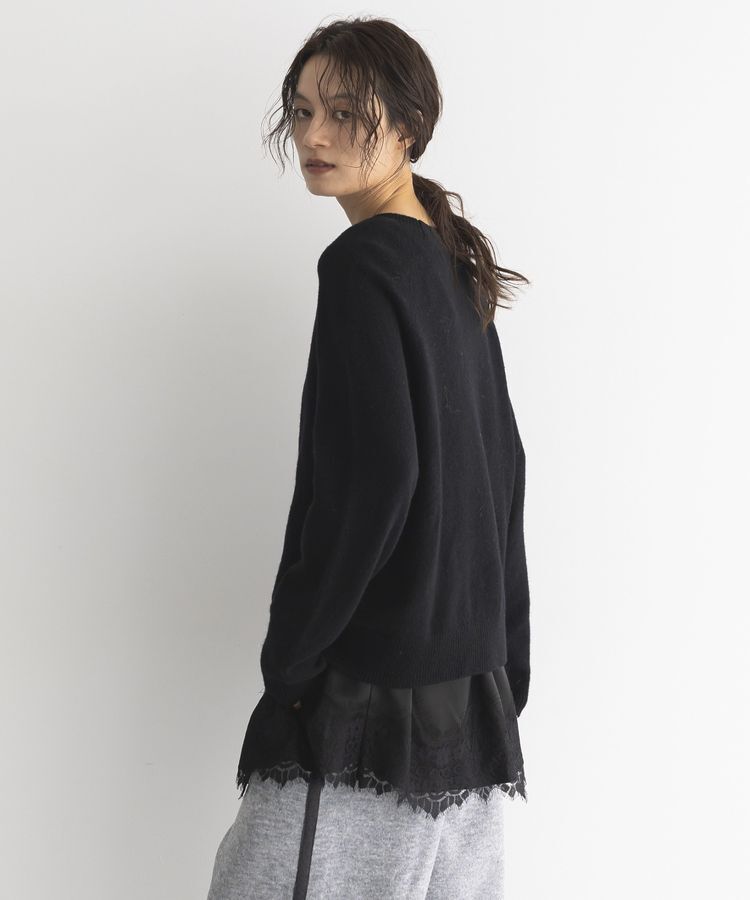 GARAGE OF GOOD CLOTHING「【日本製】カシミア混クループルオーバー」|ニット・セーター|