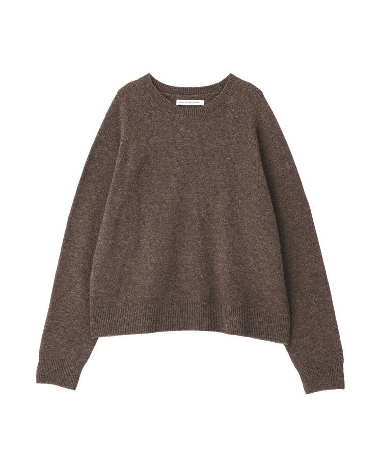 GARAGE OF GOOD CLOTHING「【日本製】カシミア混クループルオーバー」|ニット・セーター|