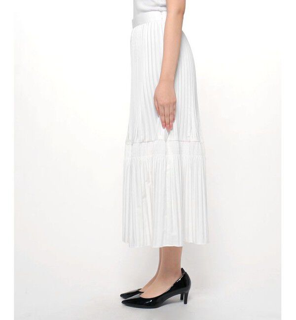 LOULOU WILLOUGHBY「【LOULOU WILLOUGHBY】マジョリカプリーツスカート」|スカート|
