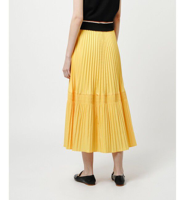 LOULOU WILLOUGHBY「【LOULOU WILLOUGHBY】マジョリカプリーツスカート」|スカート|