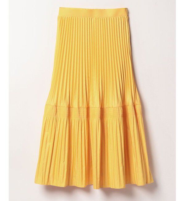 LOULOU WILLOUGHBY「【LOULOU WILLOUGHBY】マジョリカプリーツスカート」|スカート|
