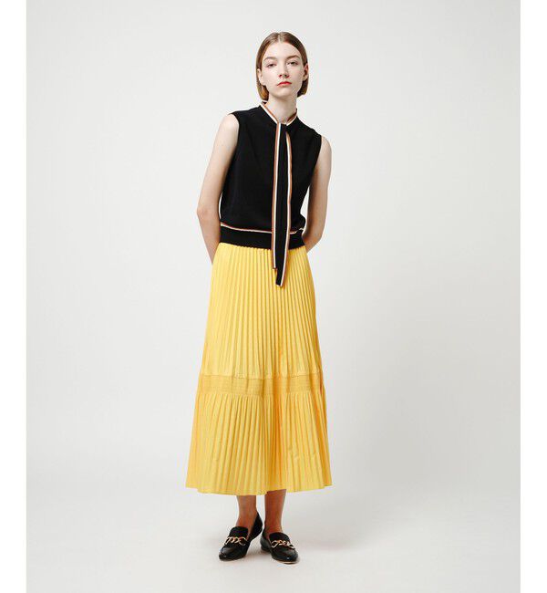 LOULOU WILLOUGHBY「【LOULOU WILLOUGHBY】マジョリカプリーツスカート」|スカート|