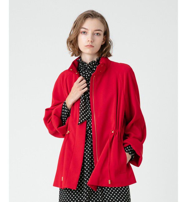 LOULOU WILLOUGHBY「【LOULOU WILLOUGHBY】バックフレアブルゾン」|ブルゾン・スタジャン|