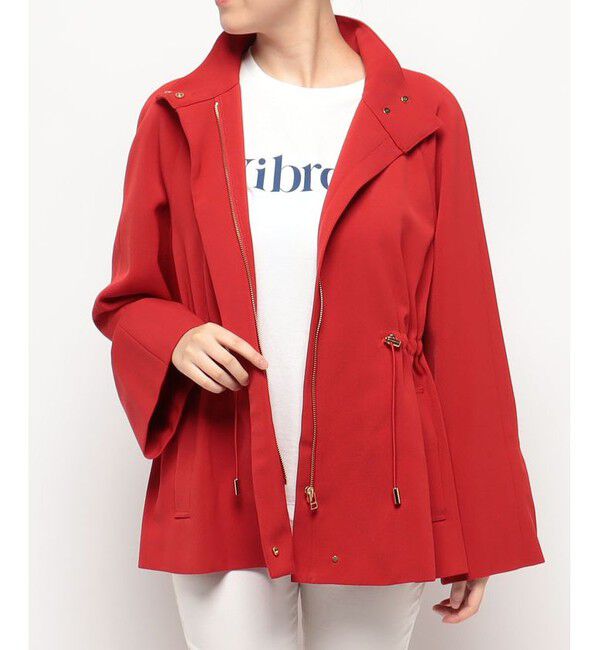 LOULOU WILLOUGHBY「【LOULOU WILLOUGHBY】バックフレアブルゾン」|ブルゾン・スタジャン|