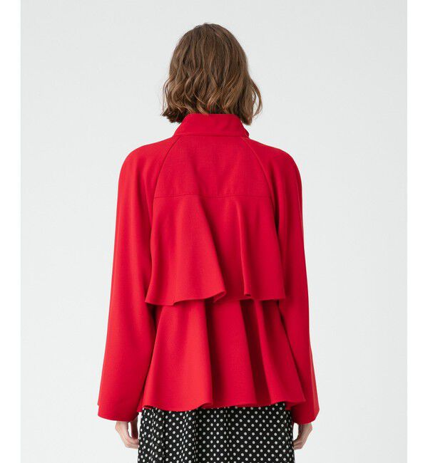 LOULOU WILLOUGHBY「【LOULOU WILLOUGHBY】バックフレアブルゾン」|ブルゾン・スタジャン|