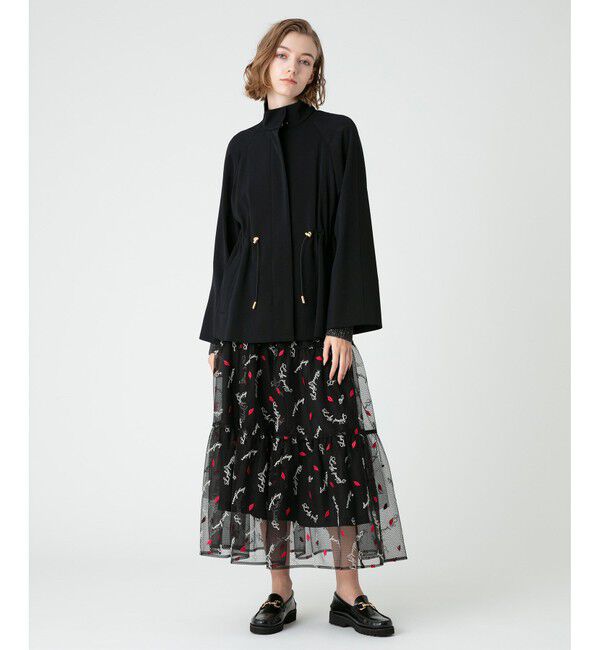 LOULOU WILLOUGHBY「【LOULOU WILLOUGHBY】バックフレアブルゾン」|ブルゾン・スタジャン|