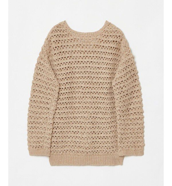 allureville「テープヤーンハンドニットプルオーバー」|ニット・セーター|