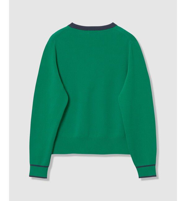 allureville「ハイショクポケットクルーカーディガン」|カーディガン|