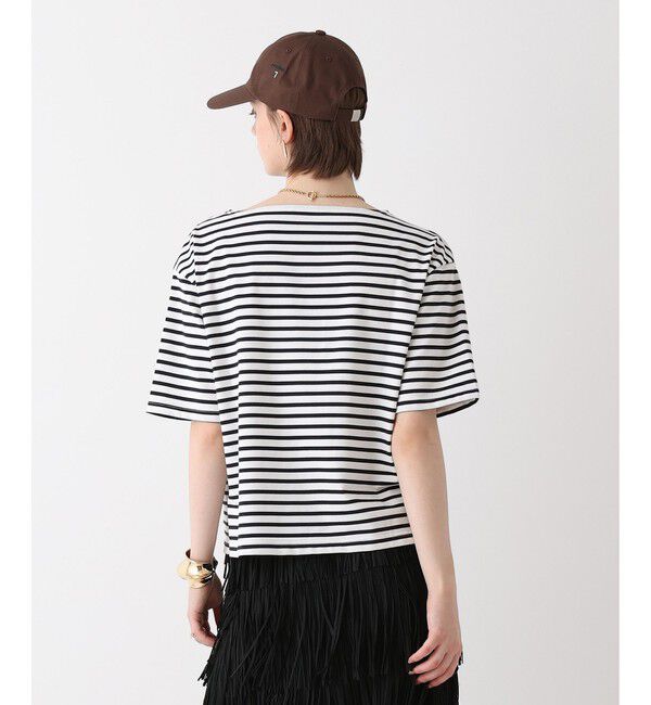 allureville「ボーダーロゴＴ」|Tシャツ・カットソー|