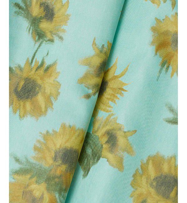 LOULOU WILLOUGHBY「WEB 一部店舗限定【LOULOU WILLOUGHBY】サンフラワープリントギャザースカート」|スカート|