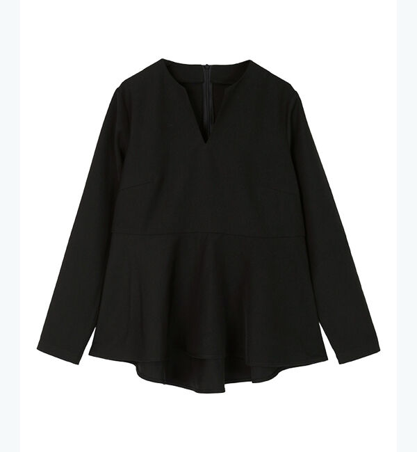 ur's「キーネックペプラムトップス」|Tシャツ・カットソー|