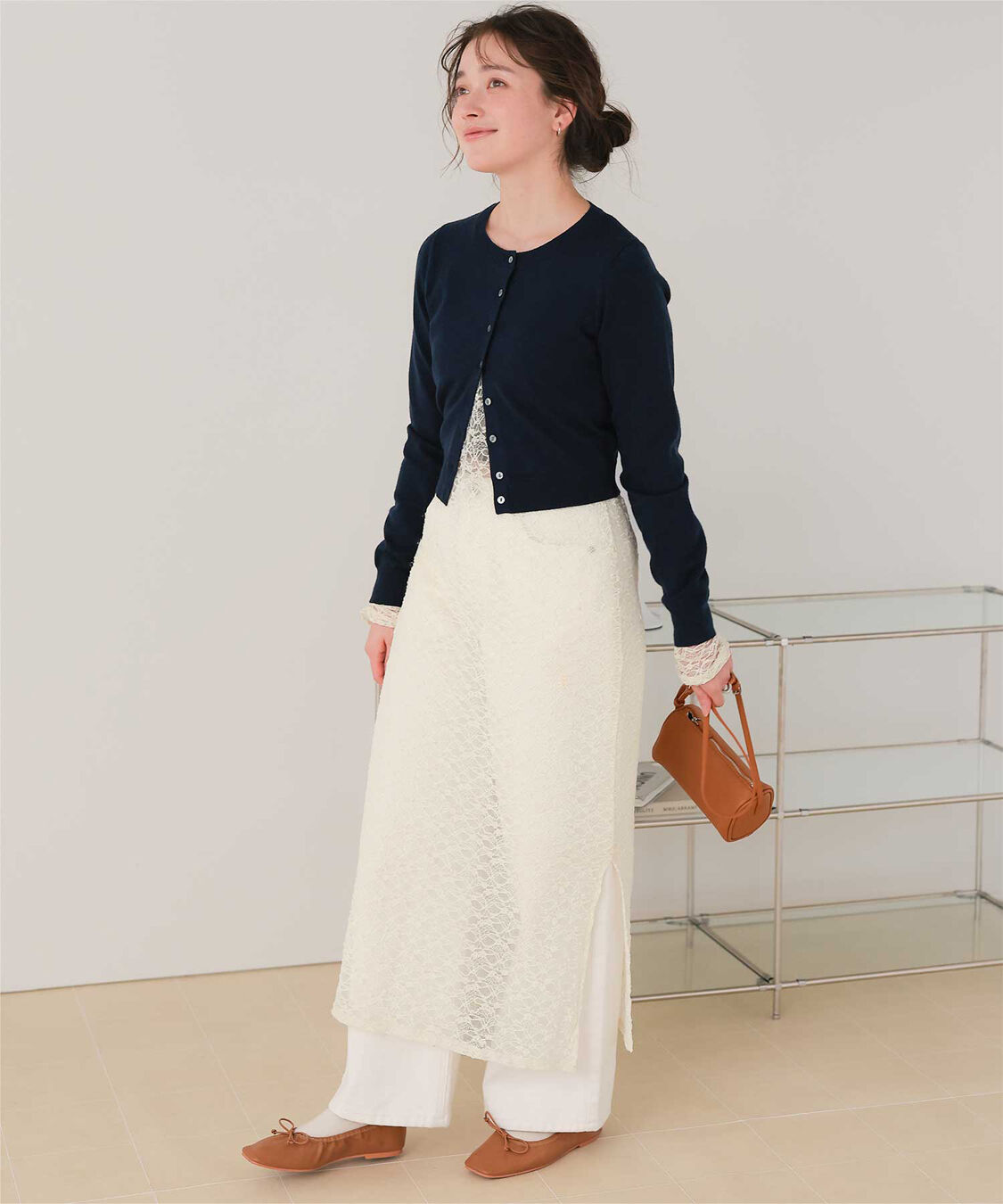 titivate「フラワーレースワンピース」|ワンピース|