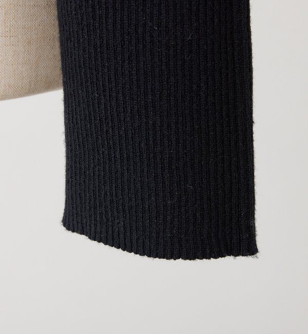  「異素材ドッキングオフショルニット」|ニット・セーター|