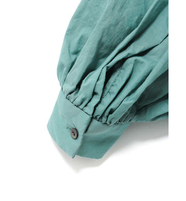 mizuiro ind「mizuiro ind ピンタックパフスリーブシャツ」|シャツ・ブラウス|