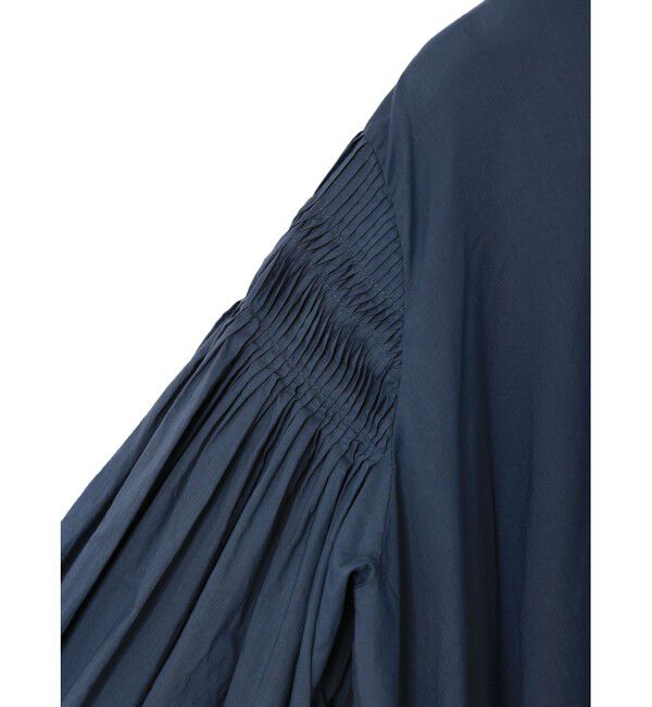 mizuiro ind「mizuiro ind ピンタックパフスリーブシャツ」|シャツ・ブラウス|