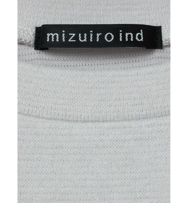 mizuiro ind「mizuiro ind クルーネックロングスリーブT」|Tシャツ・カットソー|