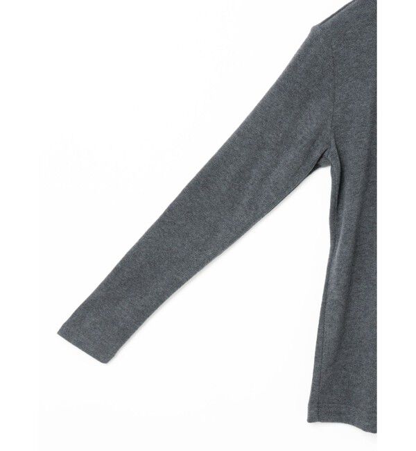 mizuiro ind「mizuiro ind クルーネックロングスリーブT」|Tシャツ・カットソー|