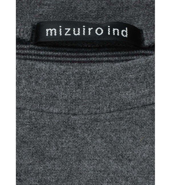 mizuiro ind「mizuiro ind クルーネックロングスリーブT」|Tシャツ・カットソー|