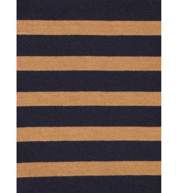 MidiUmi「MidiUmi フィッシャーマンスモックボーダーT」|Tシャツ・カットソー|