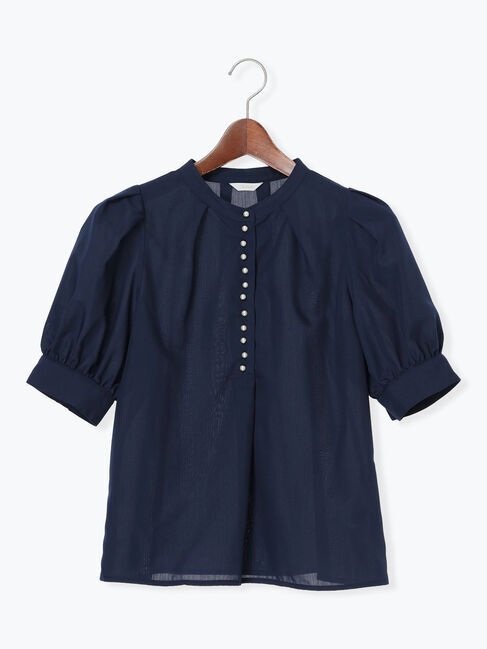 Te chichi「フロントメニーパールボタンブラウス」|シャツ・ブラウス|