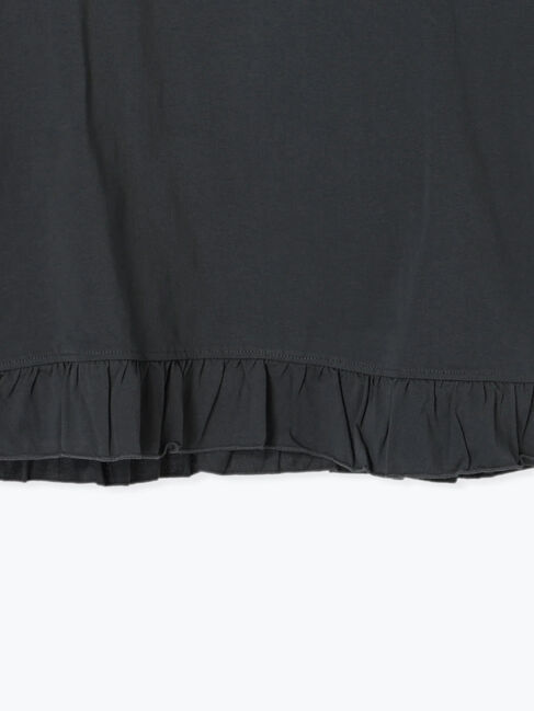 Te chichi TERRASSE「裾フリル刺繍Tシャツ」|Tシャツ・カットソー|