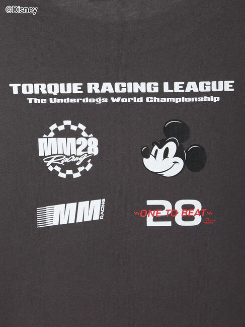 Te chichi「【Disney】MICKEY/ロゴプリントTシャツ」|Tシャツ・カットソー|